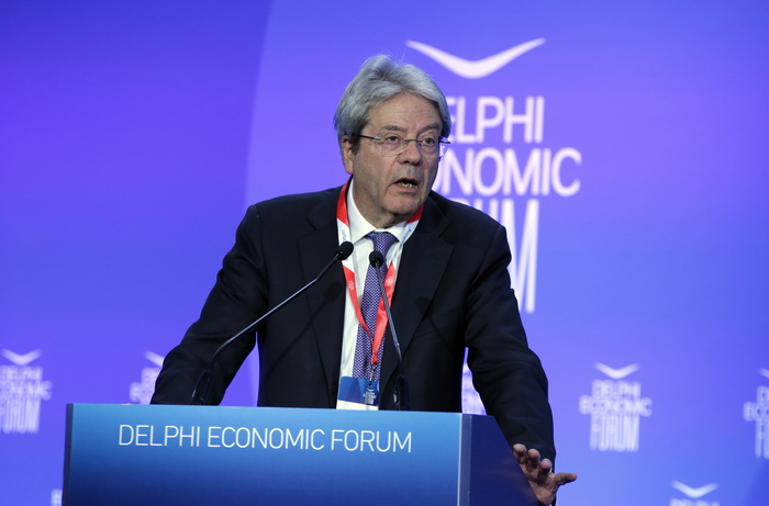 Gentiloni, 'l'inflazione continuerà la traiettoria in calo'