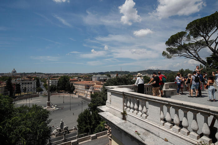 Italia Nostra Roma, 'abbattuti 15 pini al Pincio, è oltraggio'