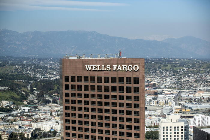 L'utile primo trimestre Wells Fargo a 4,6miliardi in calo del 7%