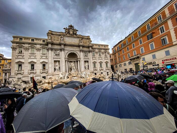 Maltempo, allerta gialla nel Lazio per pioggia e temporali