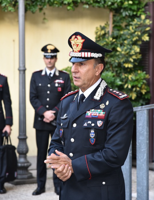 Carabinieri:il generale Luongo in visita al nucleo investigativo